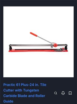 Tile cutter