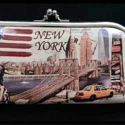 New York Snap Closure Wallet