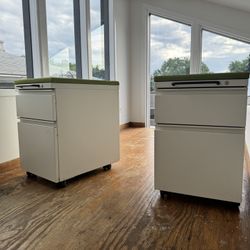 Two File Cabinets