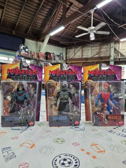 Masters of the Universe Skeletor, Skel-Knight & Mekaneck Completed!