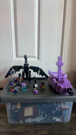 Lego ender dragon and the end ship(2023)