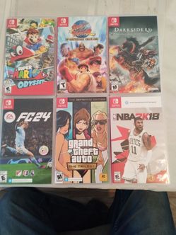 Nintendo Switch games