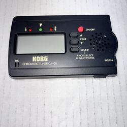 Korg Chromatic Guitar Bass Tuner CA-30