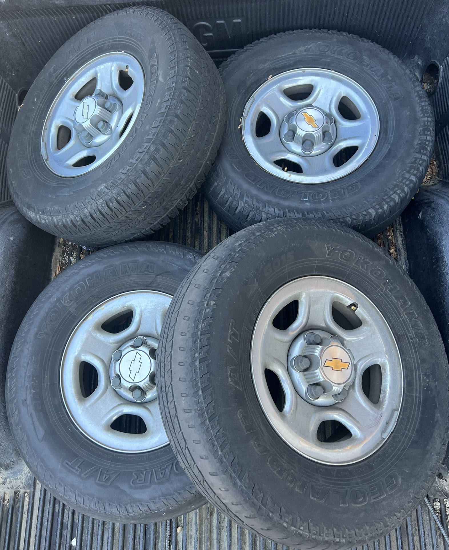 Chevy Silverado Stock Rims And Tires