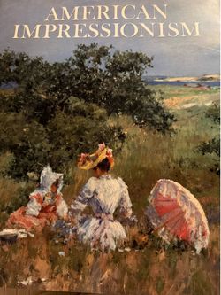 AMERICAN IMPRESSIONISM LARGE COFFEE TABLE BOOk