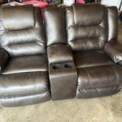Love Seat And Sofa 