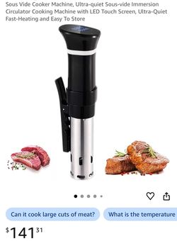 NEW Sous Vide Cooker Machine