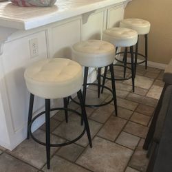 4 Beautiful Bar Stools
