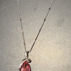 Mondaynoon Swarovski Pendant Necklace