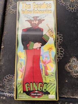 POLAR LIGHTS THE BEATLES YELLOW SUBMARINE RINGO # 5072 NEW