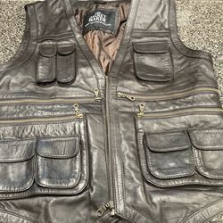 Soft Leather Men’s Vest