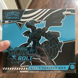 Black Bolt ETB Pokemon