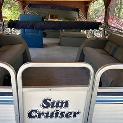 1988 Sun cruiser Pontoon Boat 