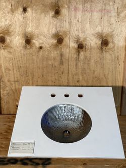 B-13 "Kohler Artist Editions Kallos Spun Glass 5-1/8"" x 16"" Undercounter Bathroom Sink"