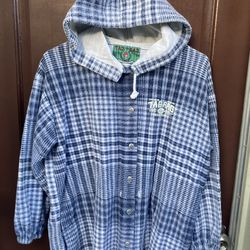 Tag Rag Blue Hooded Hoodie S
