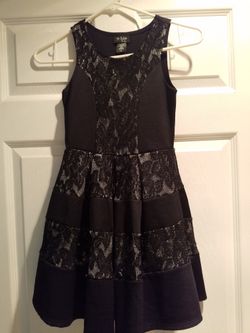 Black & Silver Dress