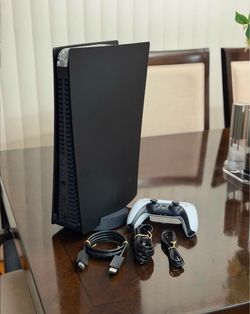 Sony PlayStation 5 Console with Controller and Cables