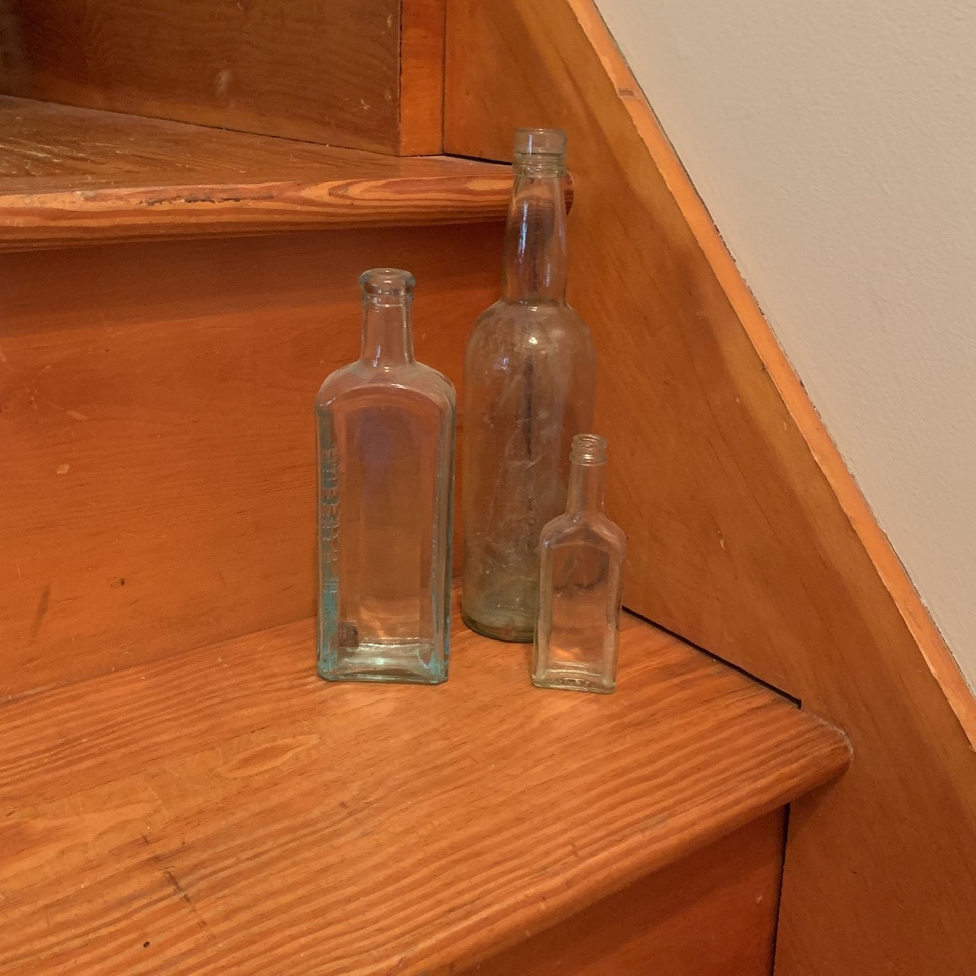 3 Antique Bottles