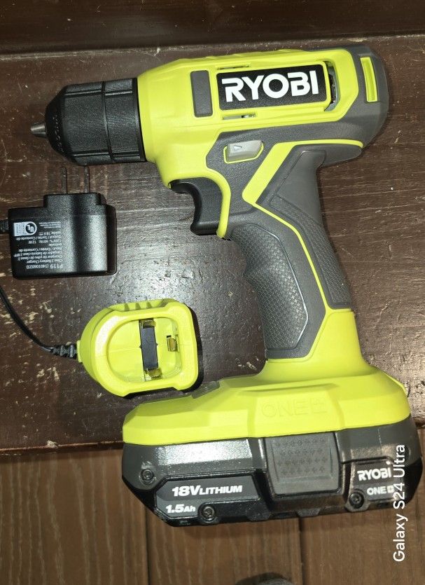 Ryobi drill 18V 1.5 Ah Battery 