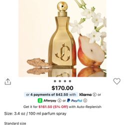 Designer Jimmy Choo Perfume