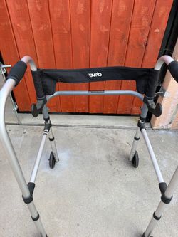 Drive Medical Folding Walker with Wheels