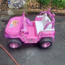 Princess Power Wheels