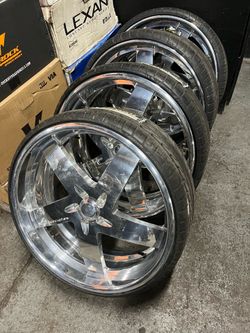 24 Inch Billet Specialties 5x112
