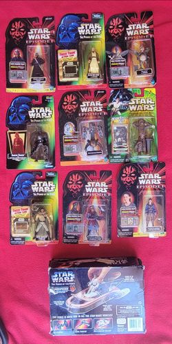 Star Wars Action Figure Lot – 9 Items