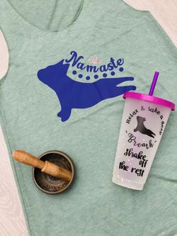 Yoga / Dog lover Gift Set 