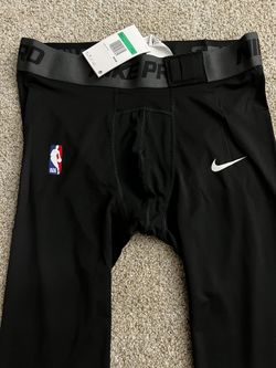 Nike Pro NBA Team Player Issue Basketball 3/4 Tights Pants Dri-FIT 