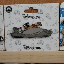 Disneyland Paris Baloo & Mowgli Pin