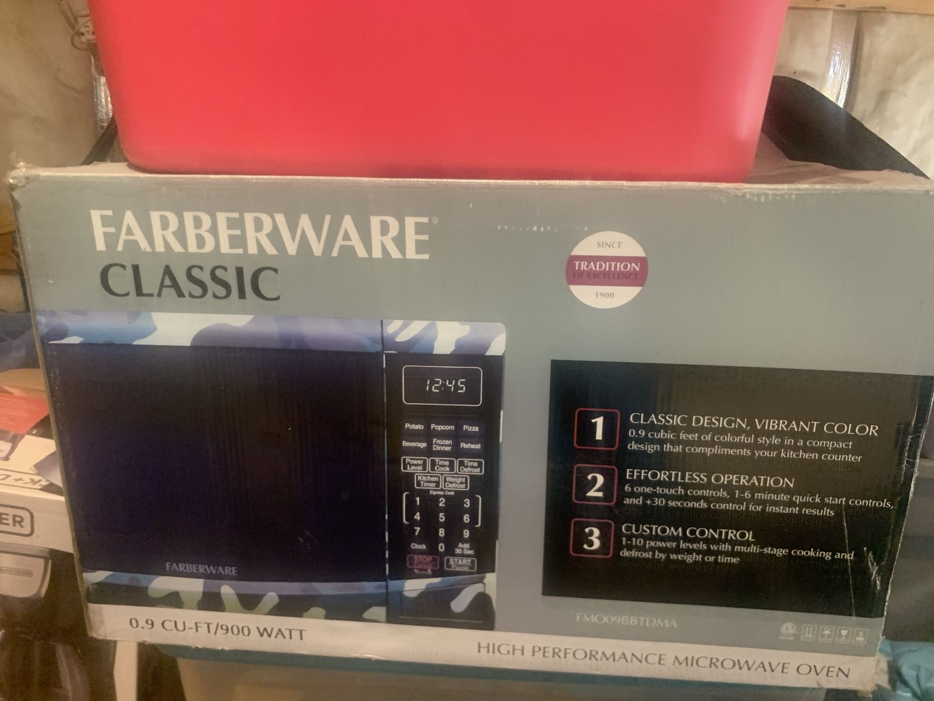Farberware Microwave New