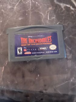 The Incredibles: Rise of the Underminer GBA Cartridge