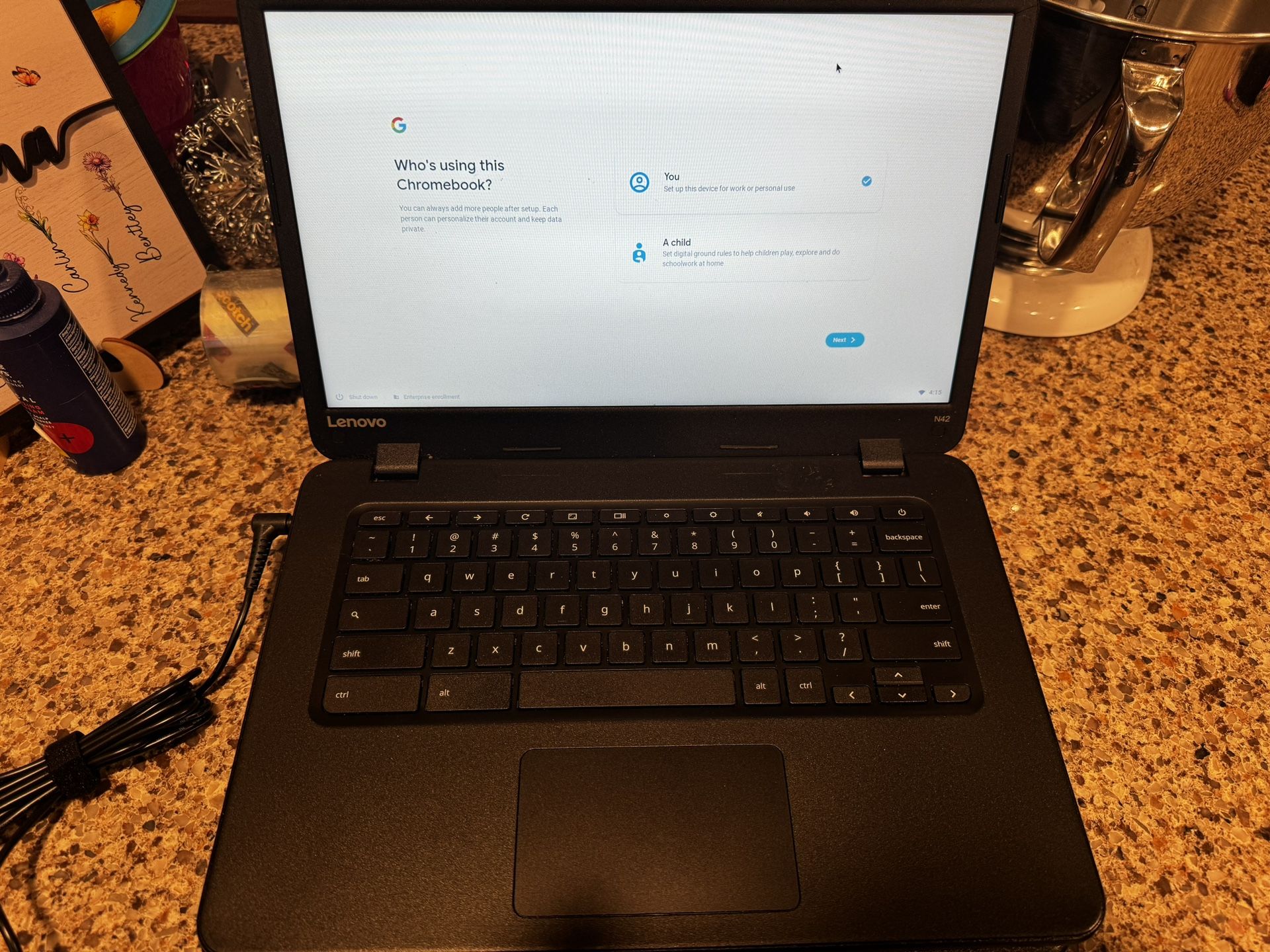 Lenovo N42 Chromebook