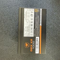 Cougar GEX X2 1000W 80+ Gold PSU (Fully Modular, No Cables)