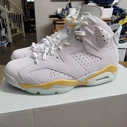 Air Jordan 6 Retro Craft Paris Olympics Pearl