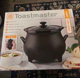 Toastmaster 4 Quart Slow Cooker Cauldron
