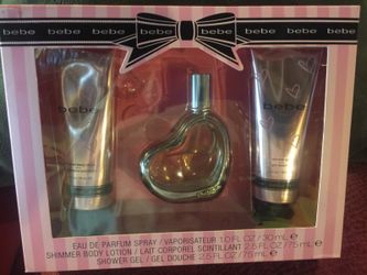 BeBe perfume lotion shower gel for Sale in Rockwood TN OfferUp
