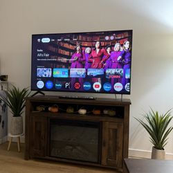 Sony 55” TV w/ Entertainment Center 