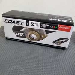 Coast Headlamp 520 Lumen. Brand New 