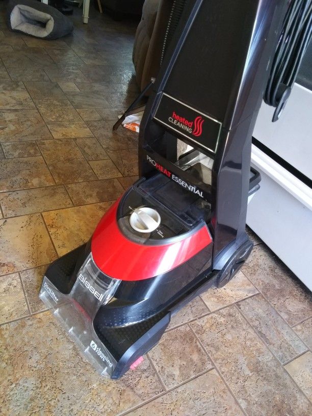 Bissell Carpet Shampooer It Has A Hose And Attachments To It Also for