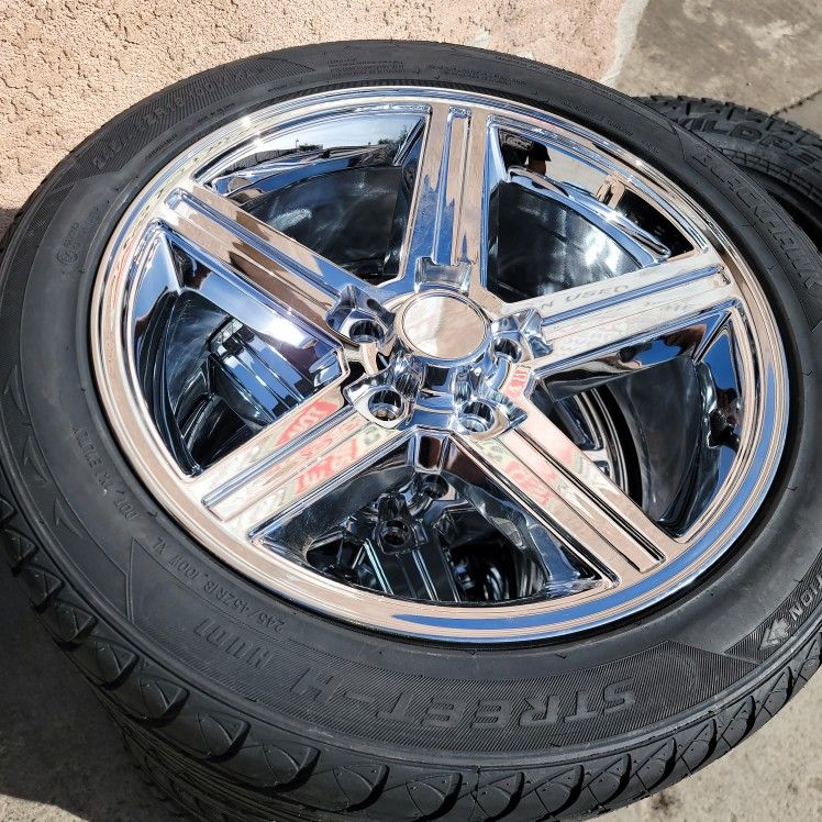 4new Wheels & Tires Iroc Chrome 18 Inch $1300 Firm for Sale in ...