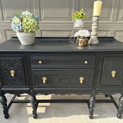 Refinished Antique Buffet/ Dresser