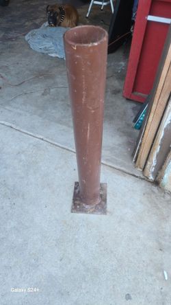 Bollard Post/Poste de Proteccion del Garage