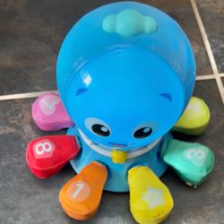 Baby Einstein Ocean Explorers Go Opus Go 4-in-1 Crawl & Chase Activity Learning Toy