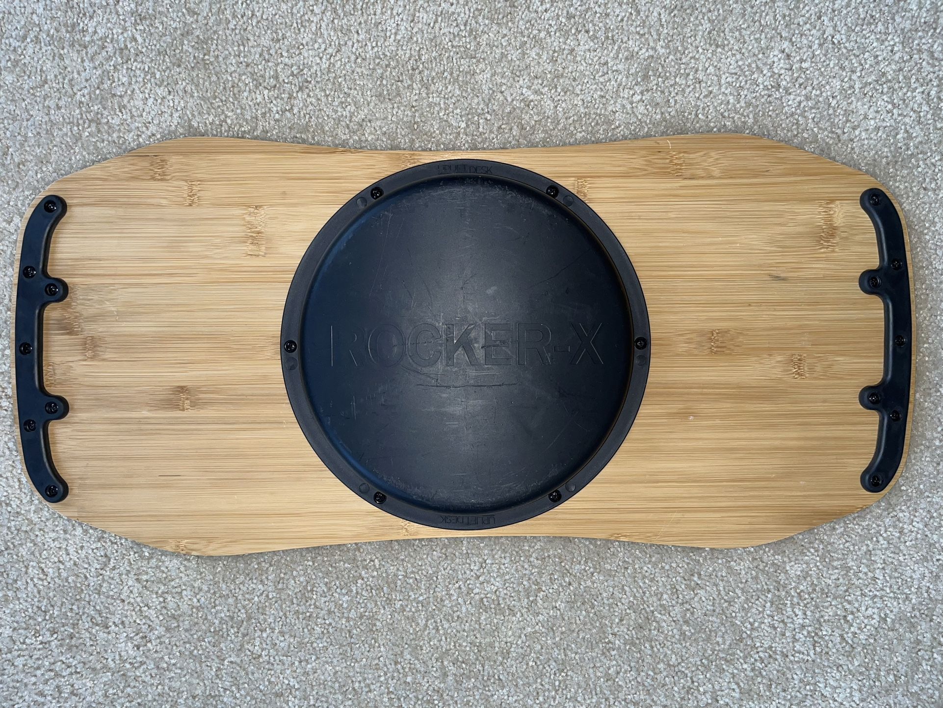 Uplift Desk Bamboo Rocker-X Balance Board