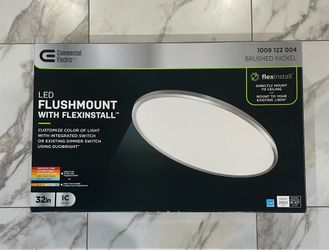 Brand New 32" LED Ceiling Light - Flush Mount Panel (Sealed)