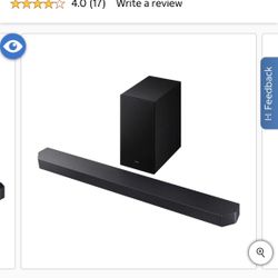 Samsung HW-Q60CF 3.1.2 Ch Soundbar with Wireless Subwoofer