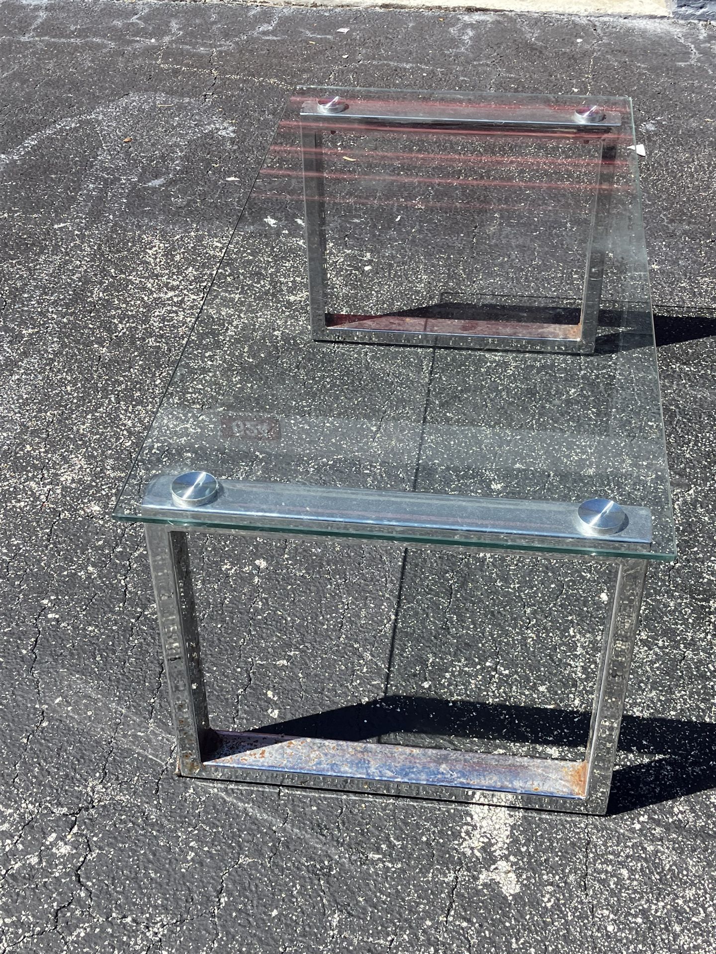 Glass Cocktail Table