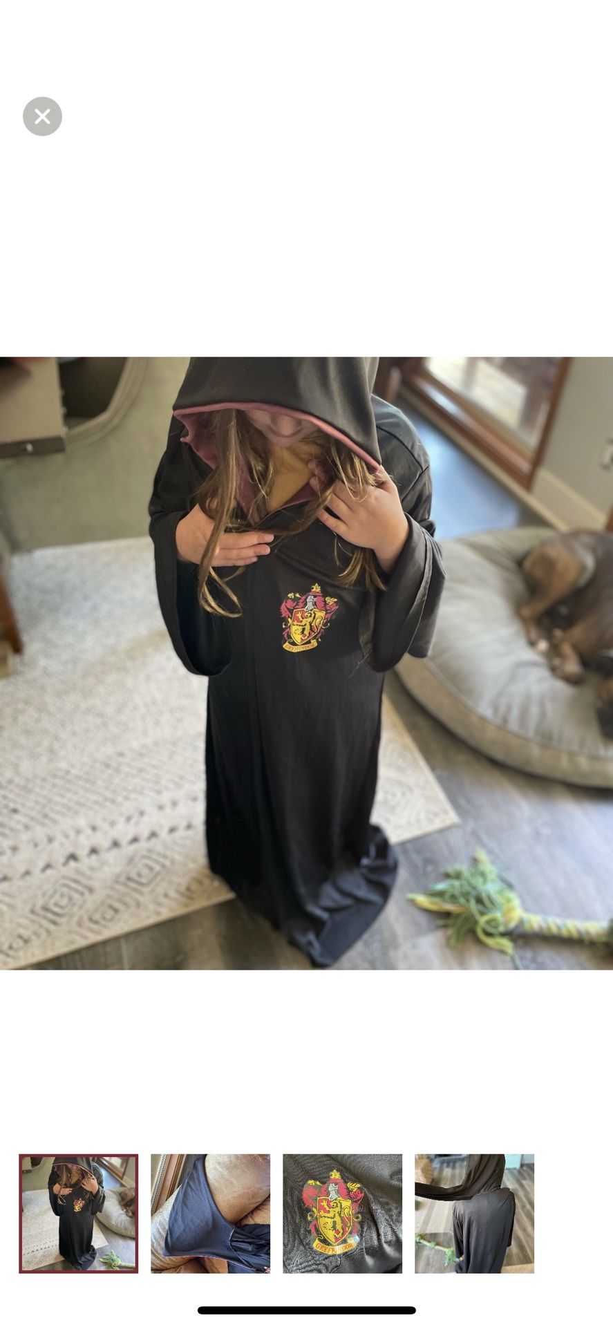 Harry Potter Griffyndor Cape Costume HALLOWEEN 